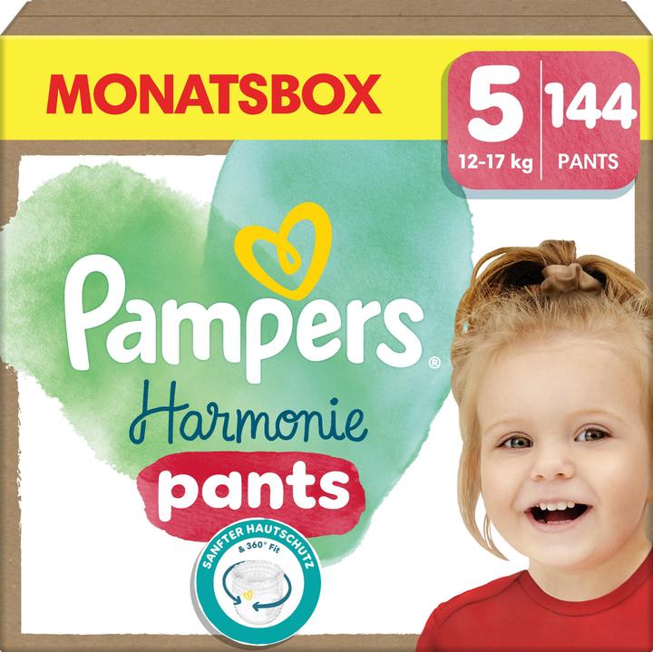 Actual product image Pampers Harmonie Pants (Size 5, Monthly box, 144 Piece)