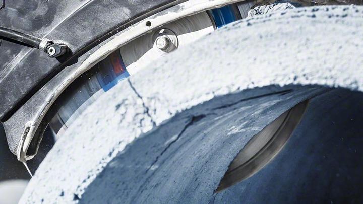Actual product image Bosch Professional Zubehör Expert MultiMaterial diamond cutting discs, 450 x 25.40 x 3.3 x 12 mm