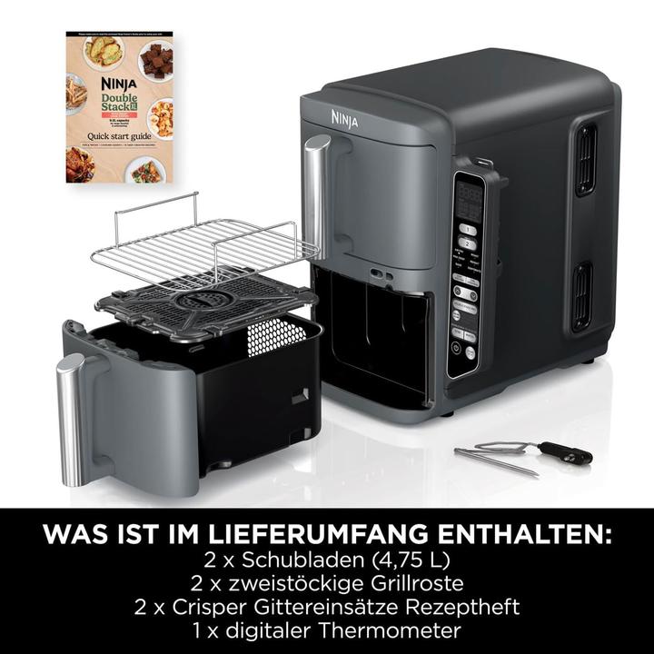 Produktbild Ninja SL451EU Doppel-Heiáluftfritteuse