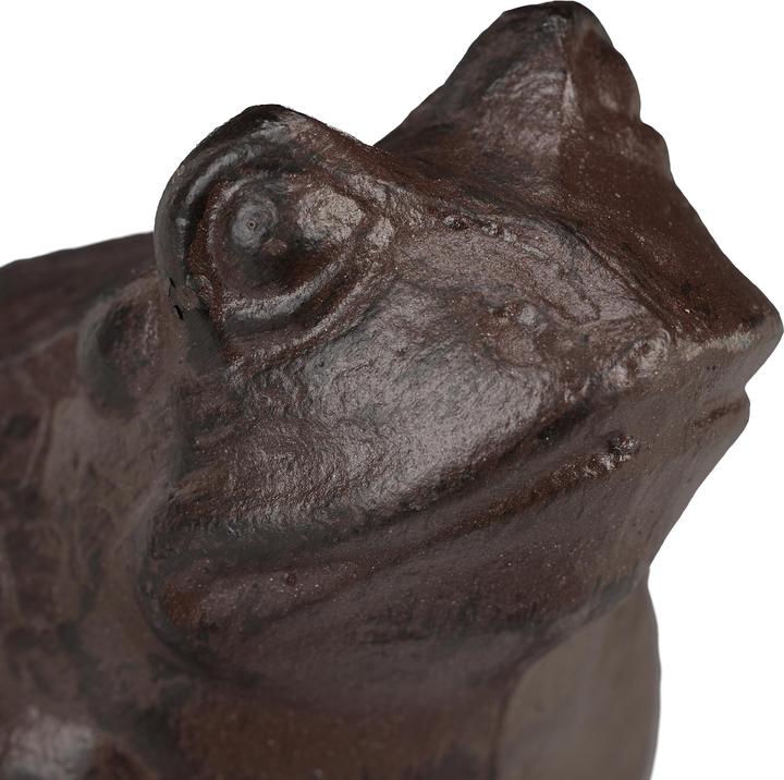 Image du produit Relaxdays Figurine de jardin grenouille, assise