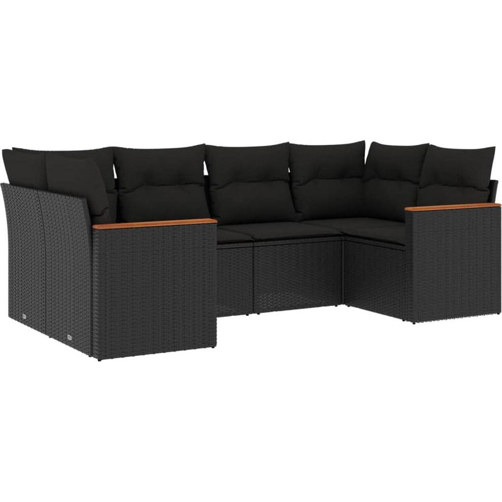 VidaXL, Gartenlounge, 10-tlg. Garten-Lounge-Set mit Kissen