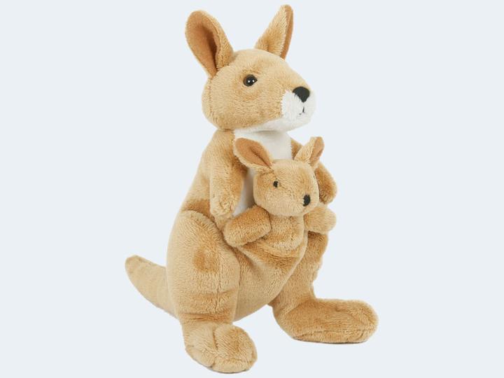 Semo Maman kangourou 18cm avec bébé