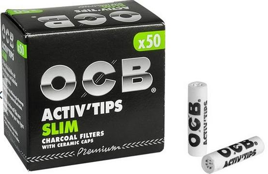 Produktbild OCB Activ Charcoal Tips