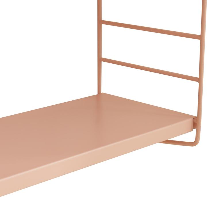 Actual product image En.Casa Modular wall shelf Strängnäs set of 3 salmon coloured