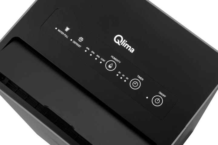 Productafbeelding Qlima D 812 Smart - Luchtontvochtiger - 12L/Dag - Geschikt voor Woonkamer, Slaapkamer, Badkamer, Babykamer (75 m², 12 l/24h)