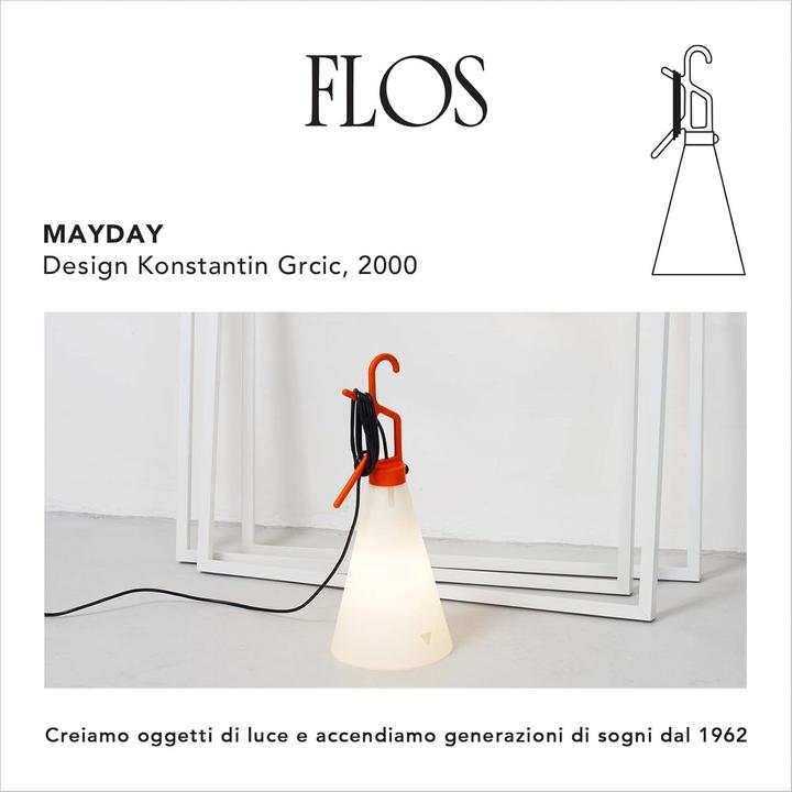 Produktbild Flos Mayday Work Lamp Orange (E27)