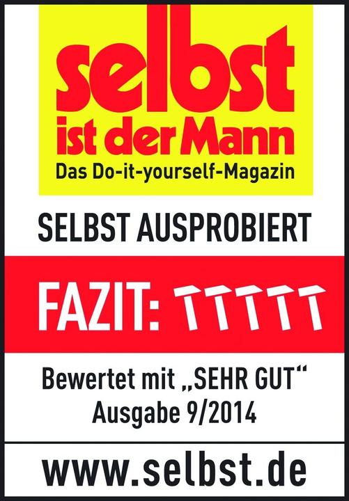 Energie-Label kwb Lochsägenset 25-68 8-Teilig Akku (32 mm, 51 mm, 44 mm, 63 mm, 68 mm, 57 mm, 38 mm, 25 mm)