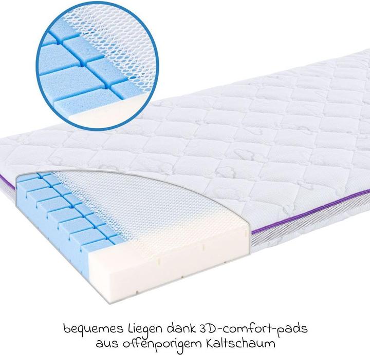 Immagine prodotto Träumeland Materasso per bambini Breeze (70 x 140 cm)