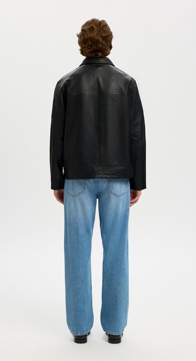 Produktbild Selected Reissverschluss Lederjacke (XL)