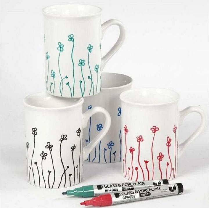 Actual product image Creativ Company Porcelain cup 2 pieces (250 ml, 2 x)