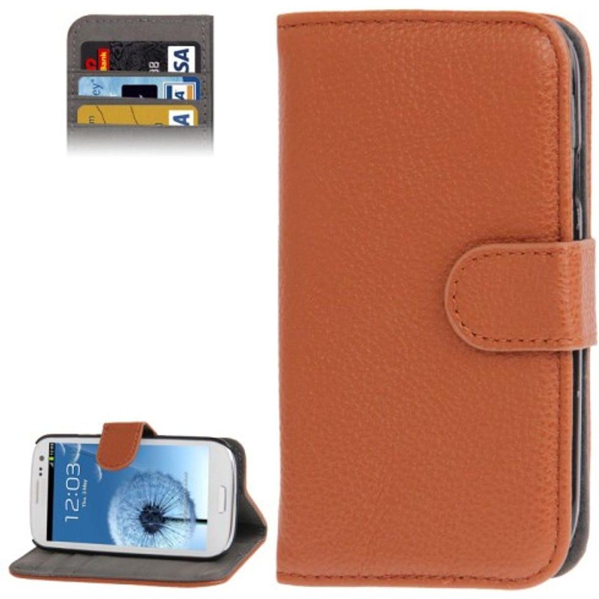 König Design Schutzhülle Handytasche (Flip Quer) für Handy Samsung Galaxy SIII i9300 (Samsung Galaxy S III I9300), Smart...