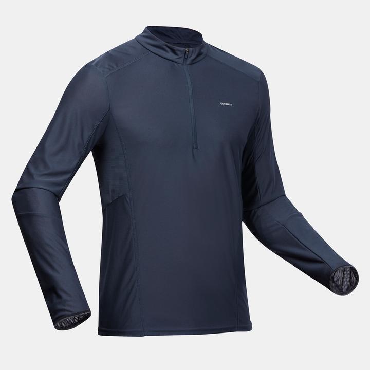 Produktbild Quechua Wandershirt Herren langarm Bergwandern - MH500 (S)