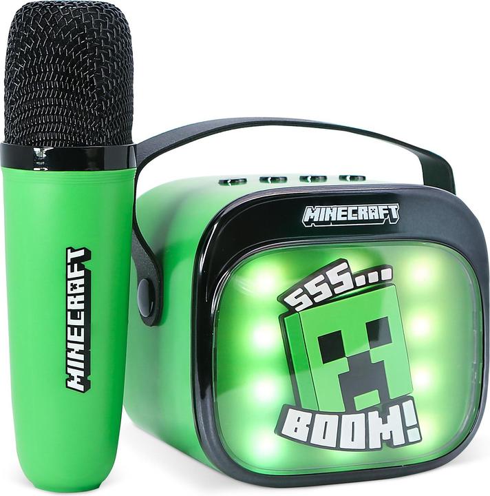 OTL Minecraft LED Wireless Karaoke Lautsprecher und