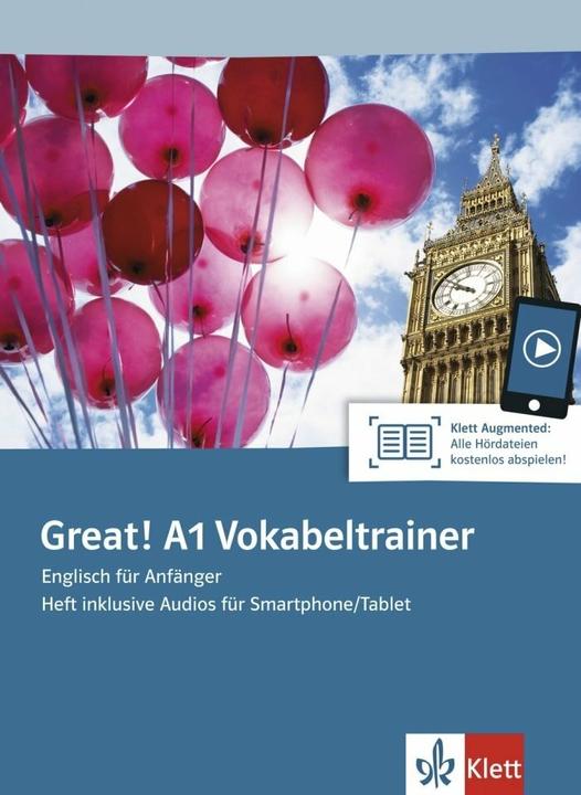 Produktbild Great Vokabeltrainer A1. Heft inklusive Audios für Smartphone/Tablet (Deutsch, 2017)