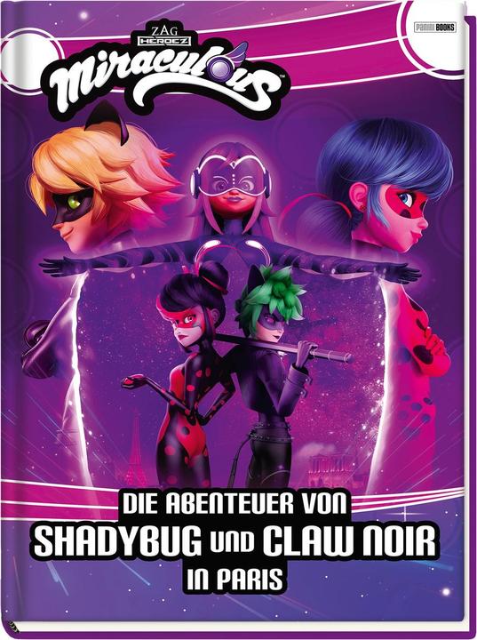 Actual product image Panini Miraculous: Die Abenteuer von Shadybug und Claw Noir in Paris (German, Claudia weber, 2024)