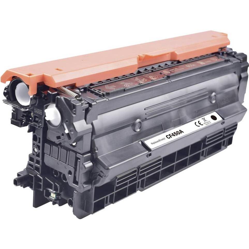 Renkforce, Toner, Toner ersetzt HP HP 655A, CF450A Kompatibel Schwarz 12500 Seiten RF-T (FC)