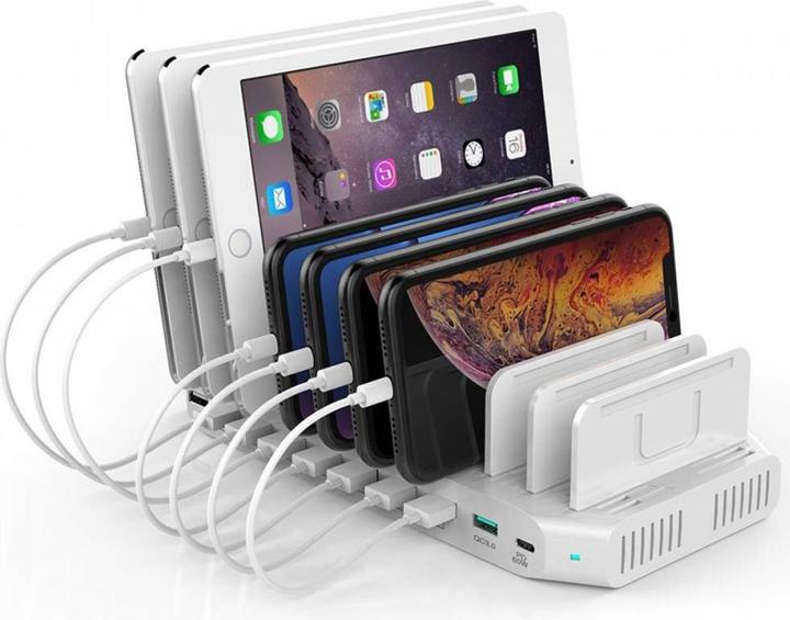Immagine prodotto Unitek Y-2190 Stazione di ricarica 8x (USB-C, 10 porte)