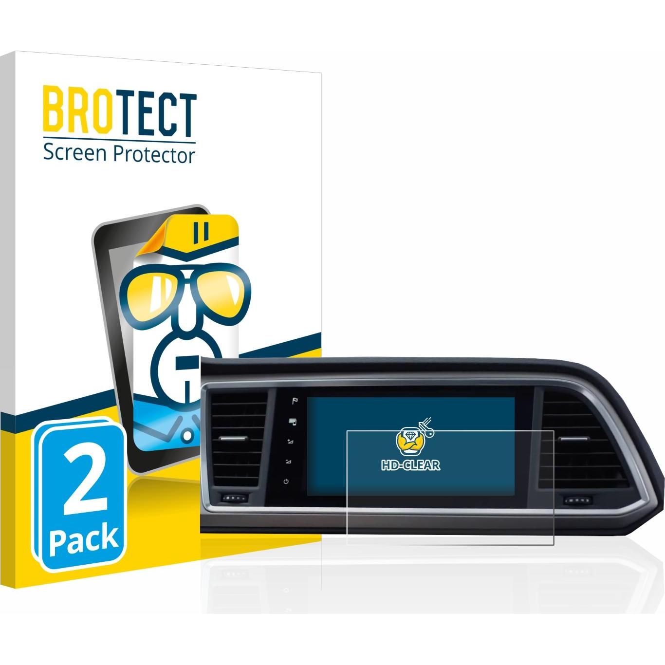BROTECT, Fahrzeug Navigation Zubehör, Schutzfolie Displayschutz Klar