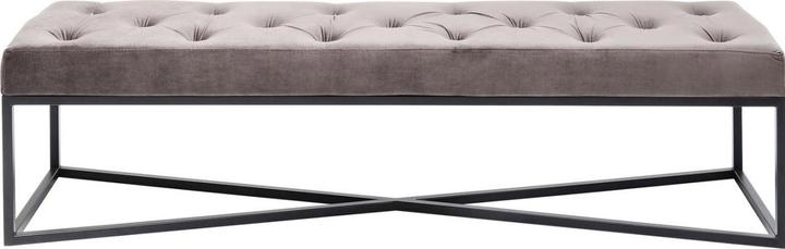 Image du produit Kare Design Banquette Crossover gris noir 150x40cm (150 cm)