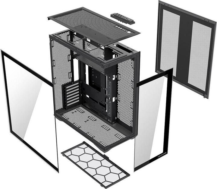 Actual product image Modecom Obudowa Space XL Full Tower Nf Czarna (ATX, E-ATX, mATX, Mini-ITX)