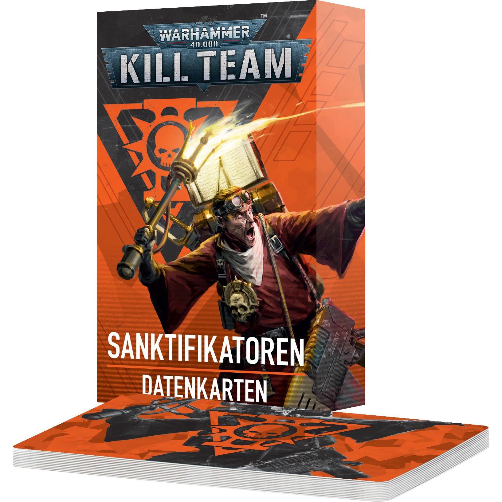 Games Workshop Warhammer 40k - Kill Team Datacards Sanctificateurs (Fr) (2025) (59829875)