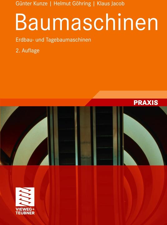 Produktbild Baumaschinen (Deutsch, Günter Kunze, Helmut Göhring, Klaus Jacob, 2012)