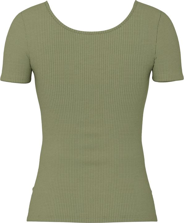 Immagine prodotto Pieces Top a coste con maniche corte (L)