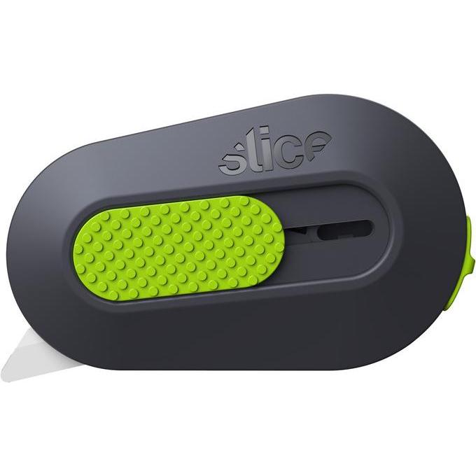 Slice, Cutter, Mini-Cutter mit automatischem Klingenrückzug, schwarz/grün (Cutter)