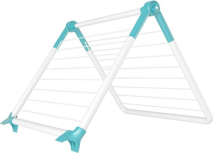 Juwel Superdry Wing clothes horse, drying length 8.8 m, mint, foldable 0-180°. (8.80 m)