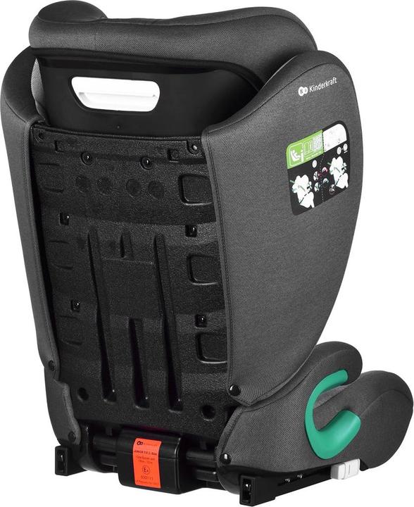 Image du produit KinderKraft Junior Fix 2 I-Size Rocket Grey (Siège pour enfant, Norme ECE R129/i-Size)