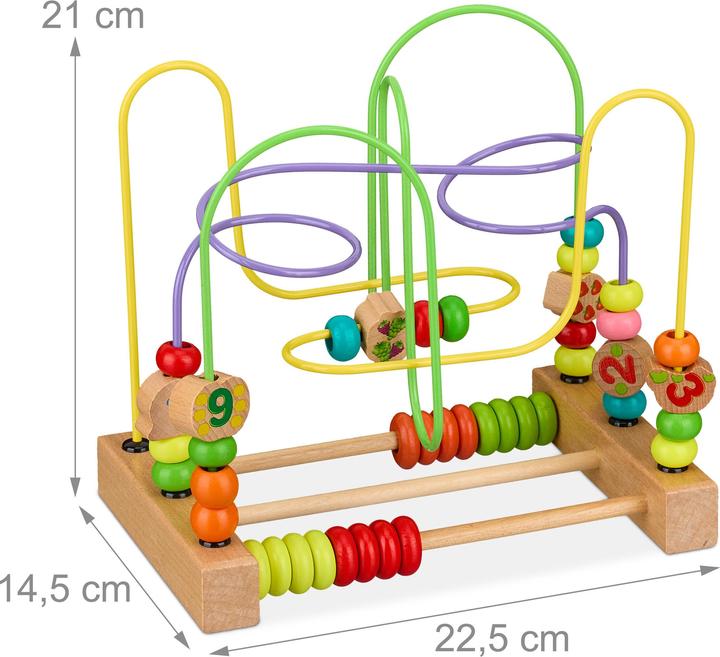 Actual product image Relaxdays Motor skills maze