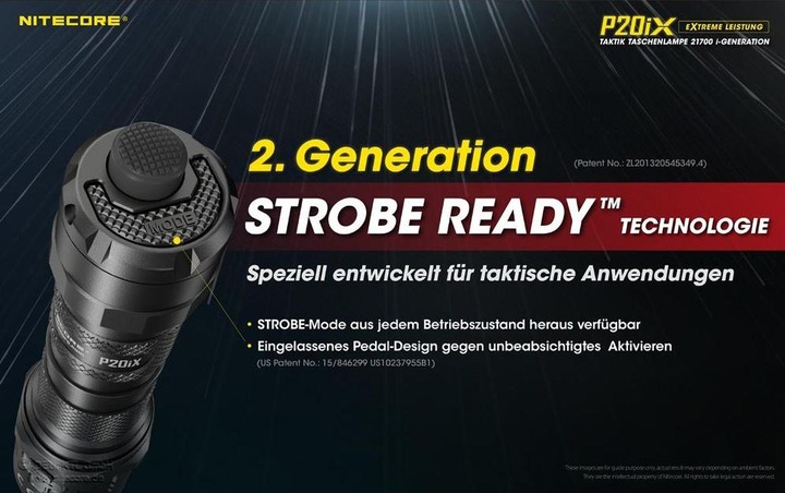 Produktbild Nitecore P20iX - 4000 Lumen (14 cm, 4000 lm)