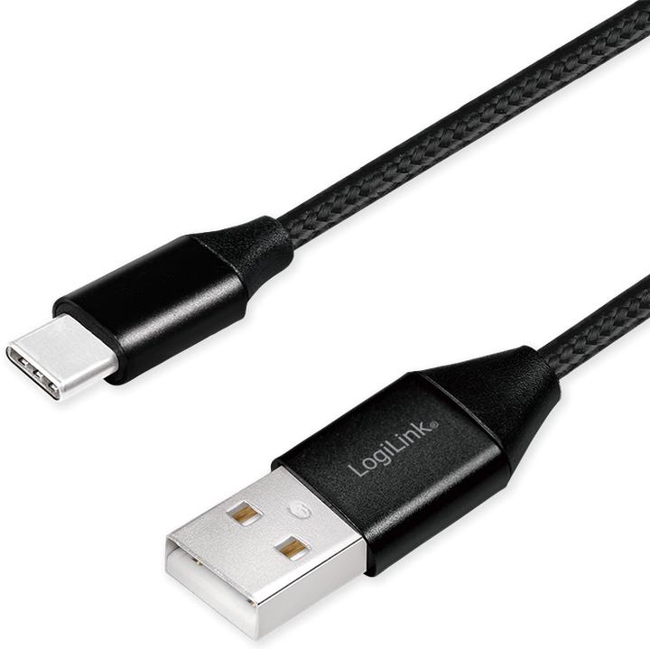 Produktbild LogiLink USB C — USB A (0.30 m, USB 2.0, 5 W)