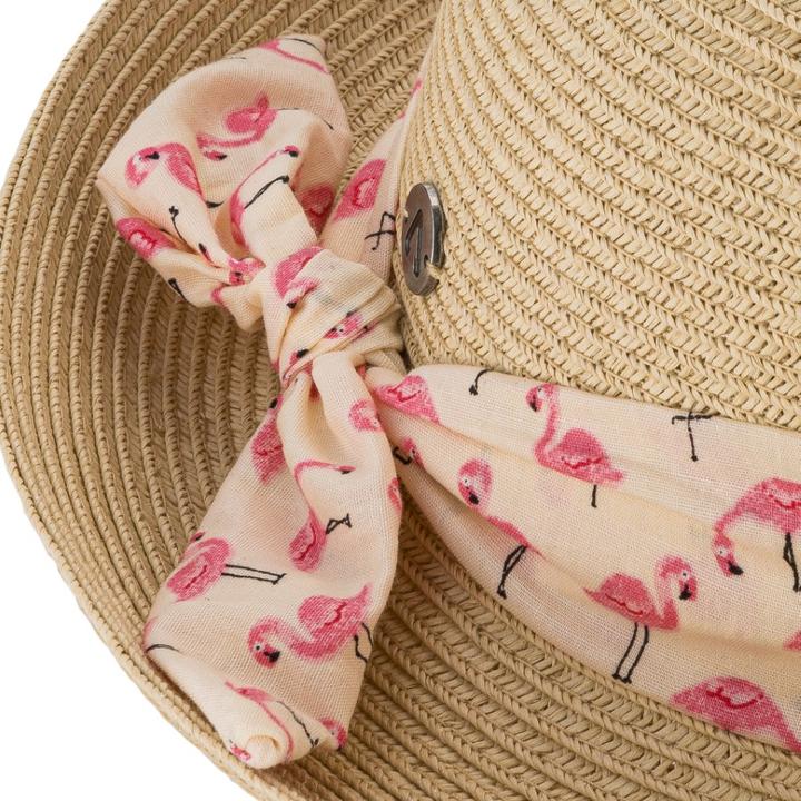 Produktbild P.A.C. Kids Miraelle Round Straw Hat (One Size)