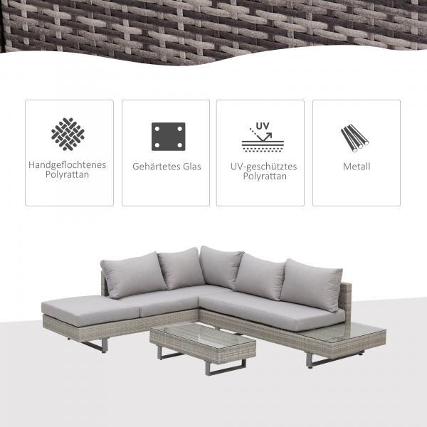 Produktbild Outsunny Gartengarnitur Set