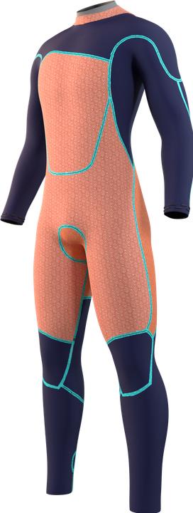 Image du produit Mystic Majestic Fullsuit 5/4mm Bzip (5/4 mm, XXL)