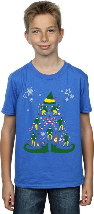 Immagine prodotto Elf Christmas Tree Maglietta Ragazzi (116)