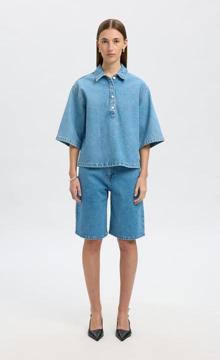 Produktbild Selected Denim Poloshirt (34)