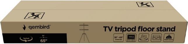 Produktbild Gembird TVS-65S-01 (Universal, 65", 32 kg)