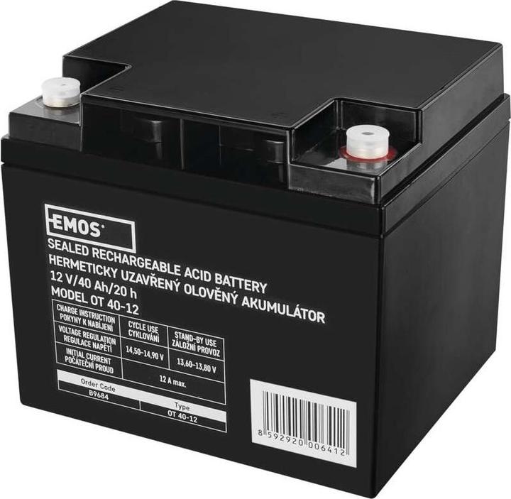 Actual product image Emos Accumulator Sla (12 V, 40 Ah)