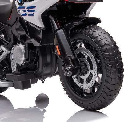 Actual product image Es-toys Elektro Kindermotorrad BMW F850 GS – 12V7A Akku – mit Stützräder, Musik und Lichter -EVA Reife (12 V)