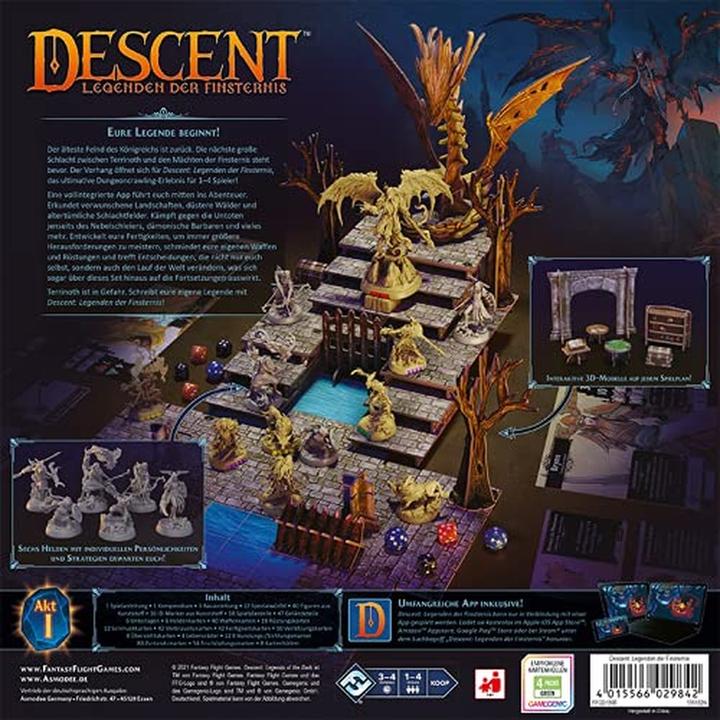 Produktbild FFG Descent: Legenden der Finsternis (Deutsch)