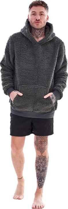 Produktbild Keanu Kapuzenpullover mit halbem Reissverschluss Teddy (M)