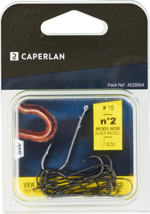 Produktbild Caperlan Haken mit Oehr Wurmhaken