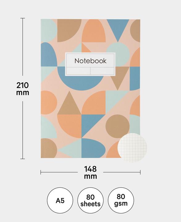 Produktbild I Am Creative Notizheft-Notebook, A5 (A5, Kariert)