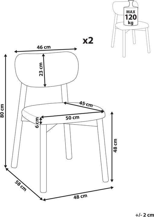 Actual product image Beliani Mills