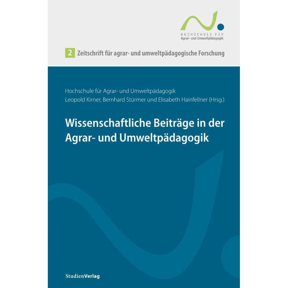 Thumbnail - Zeitschrift für agrar- und umweltpädagogische Forschung 2, Fachbücher von Elisabeth Hainfellner, Leopold Kirner, Bernhar...