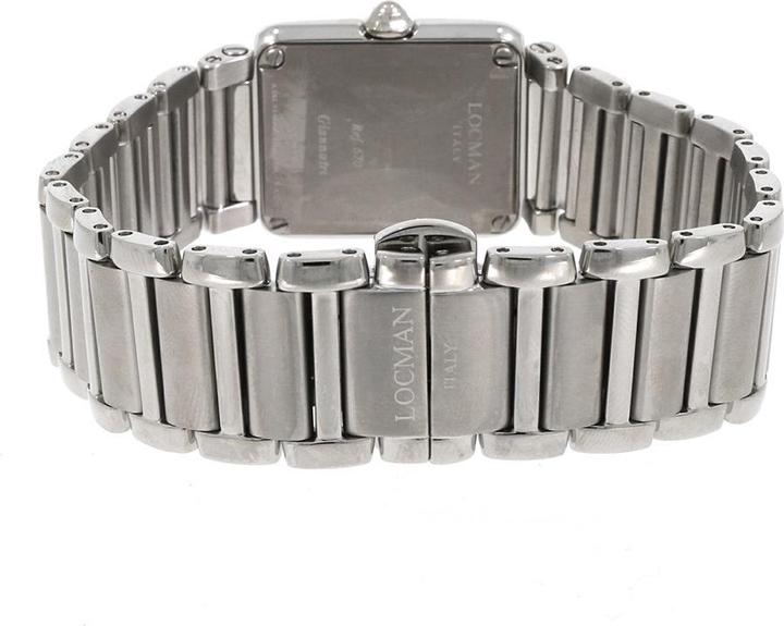 Image du produit Locman Italy Montre femme Giannutri blanc diamant titane / acier ref. 670 (Montre analogique, 900 mm)