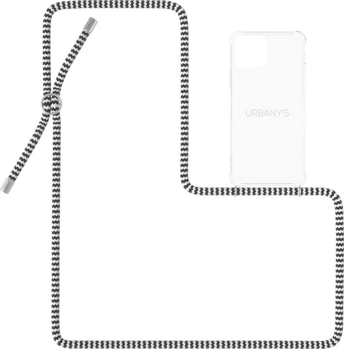 Urbany's Necklace Case iPhone 14 Hypnotic Zebra