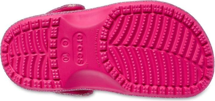 Actual product image Crocs K's Classic IridesGlitter Clog (33)